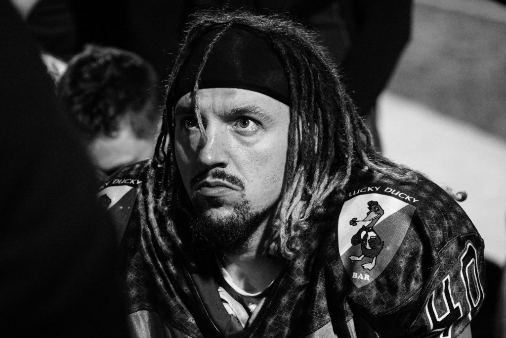 Football Américain – Reportage Noir et Blanc