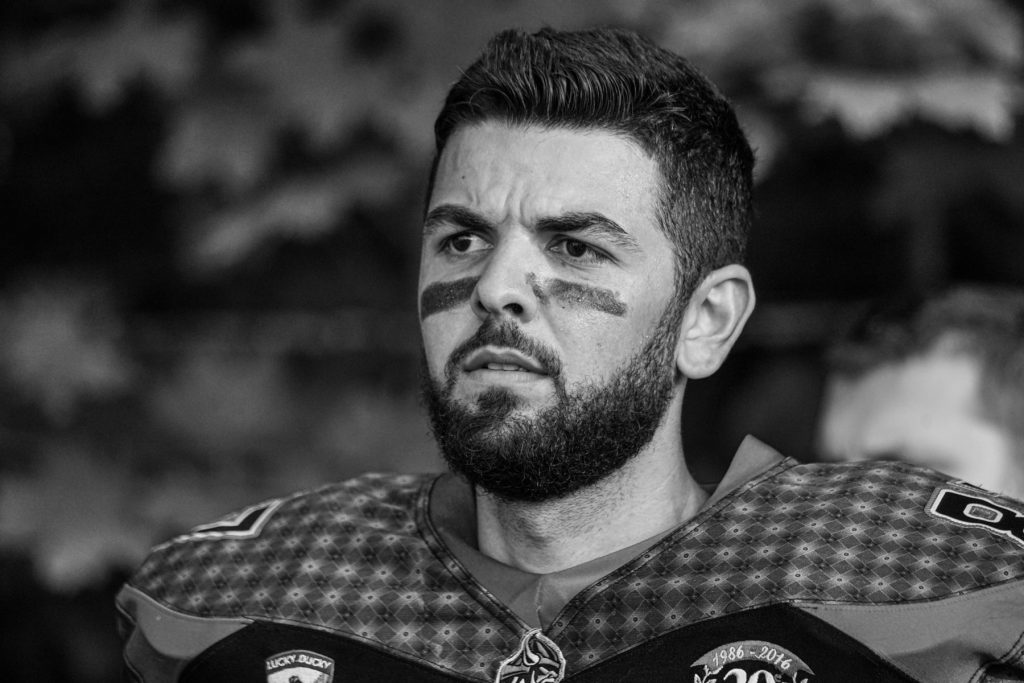 Football Américain – Reportage Noir et Blanc