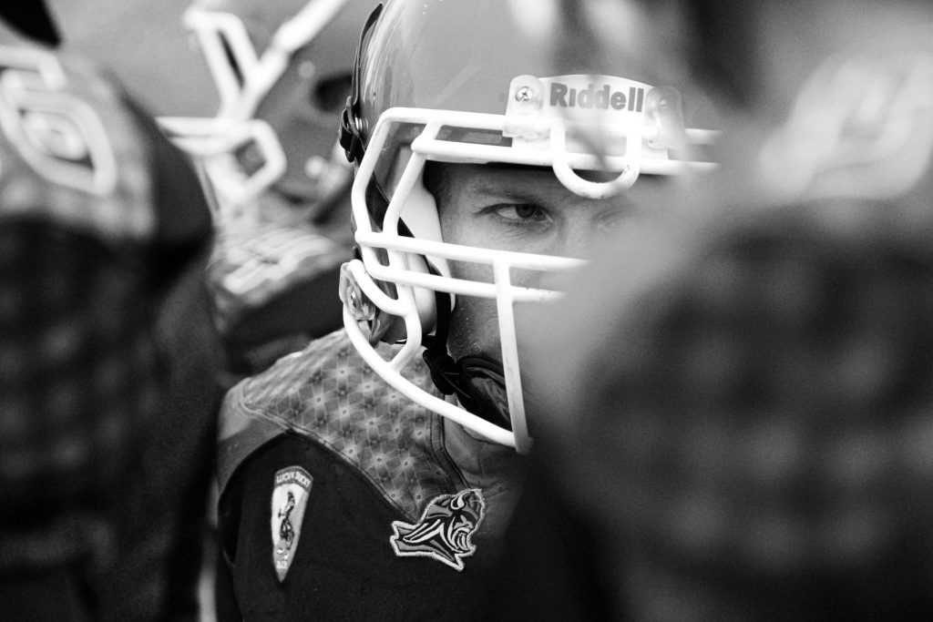 Football Américain – Reportage Noir et Blanc