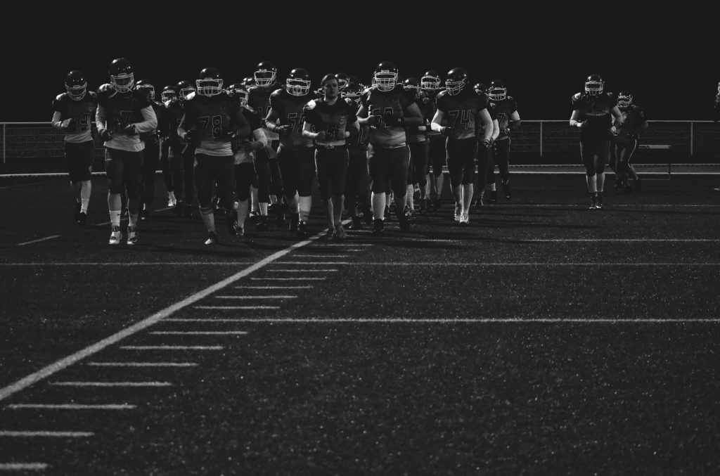 Football Américain – Reportage Noir et Blanc