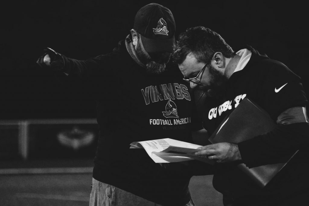 Football Américain – Reportage Noir et Blanc