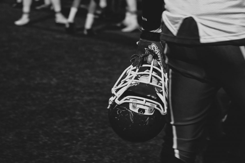 Football Américain – Reportage Noir et Blanc