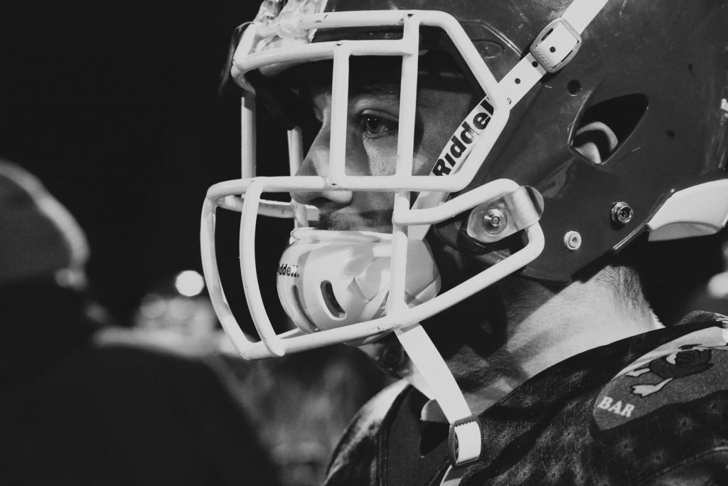 Football Américain – Reportage Noir et Blanc