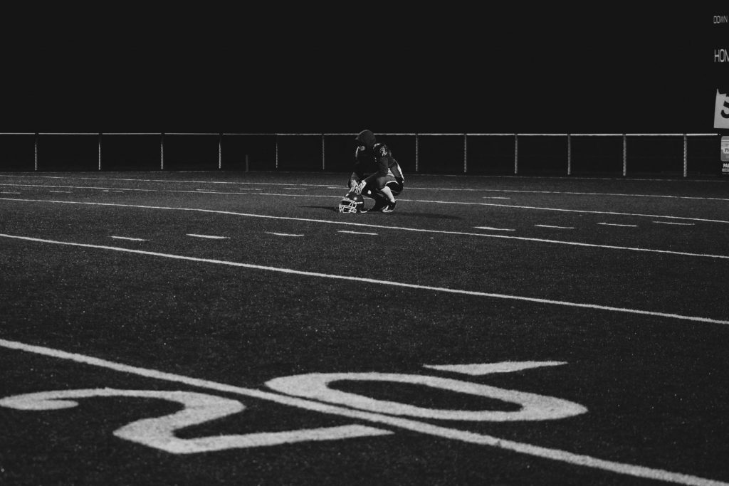 Football Américain – Reportage Noir et Blanc