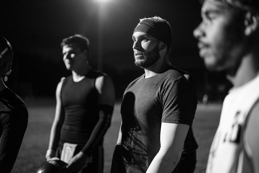 Football Américain – Reportage Noir et Blanc