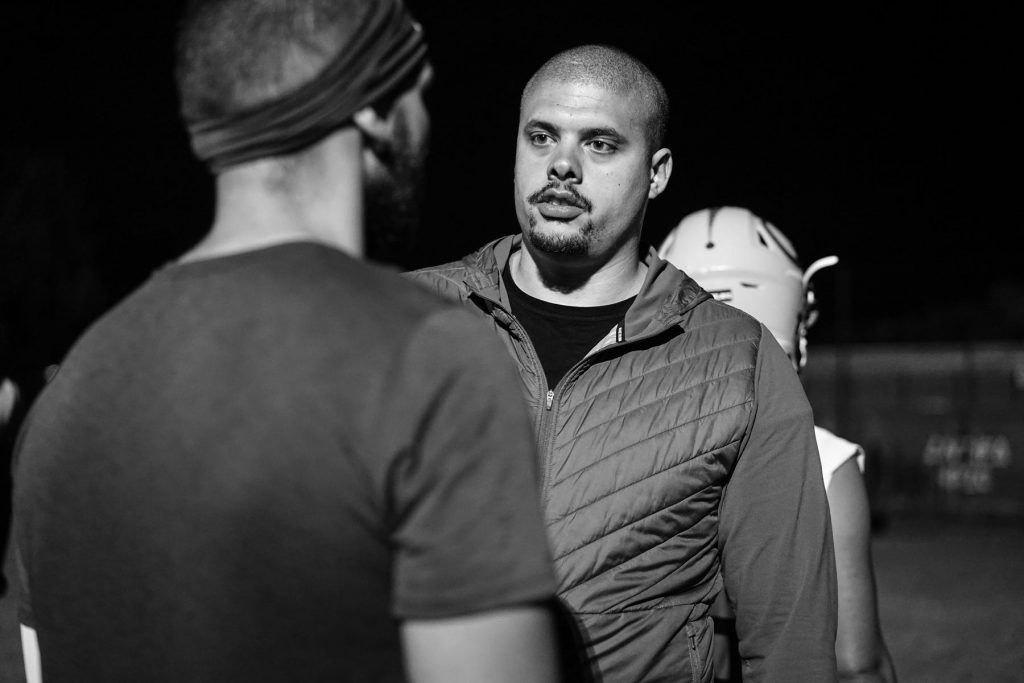 Football Américain – Reportage Noir et Blanc